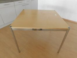 USM Haller Tisch, 1000 x 1000, Eiche Natur