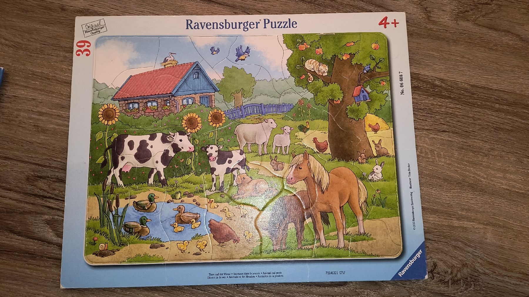 Ravensburger Puzzle: Ravensburger Puzzle Set - Bauernhof, Polizei, Baustelle, 4+ – Usato da Neuenkirch venduto da ele99 2