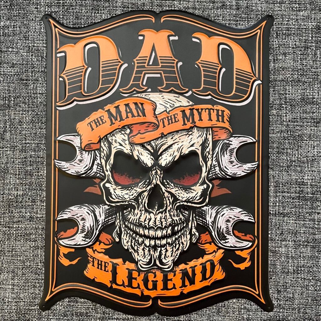 Schilder: Bones Schild Metal Art – Neu (gemäss Beschreibung) aus Schwyz von rs-trend