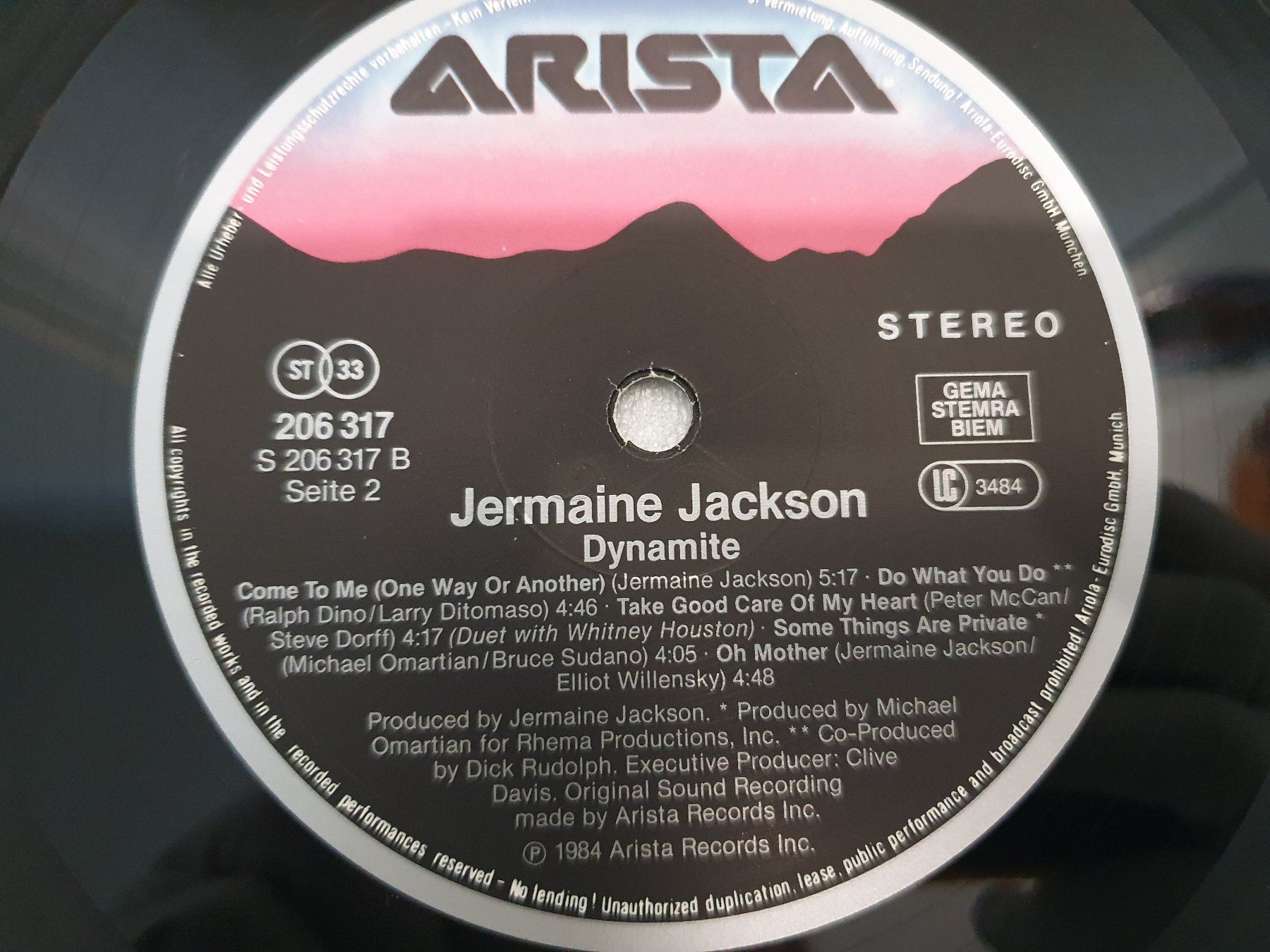 Dischi in vinile: Jermaine Jackson – Dynamite – Usato da Uster venduto da Vinyl-Leidenschaft 5