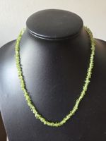 Peridot Splitterstein Kette Länge ca. 50cm 