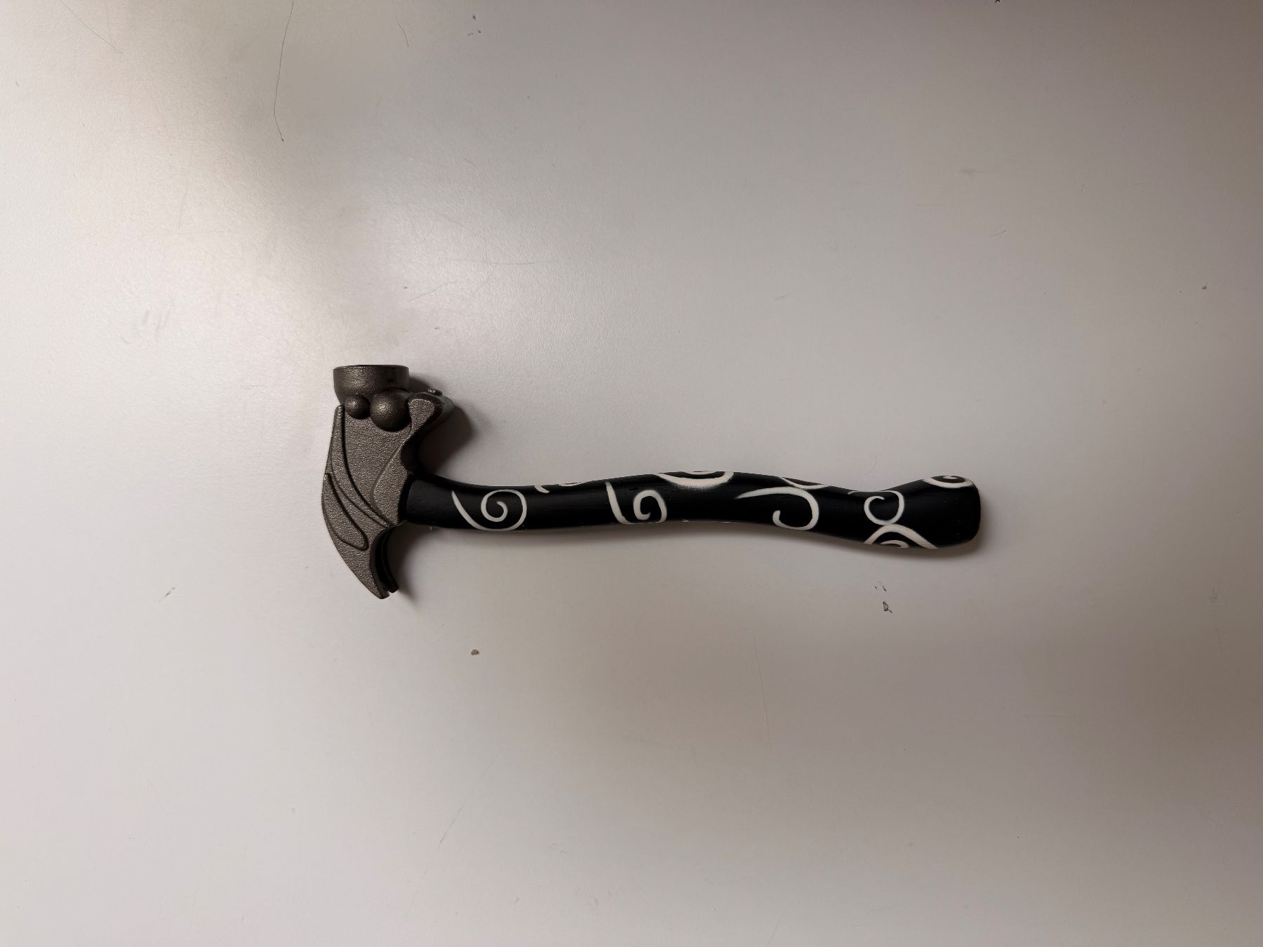 Tutti gli attrezzi: Mini Hammer Thor Mjölnir Design mit Griff in Schwarz Weiss – Nuovo (secondo la descrizione) da Zug venduto da isdach