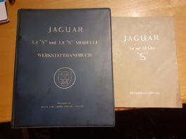 Jaguar 3.4/3.8 S Werkstattbuch & Betriebs-Anleitung