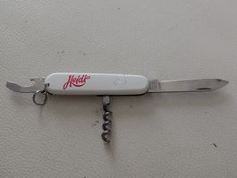 Victorinox Waiter Offizierm. Weiss mit Heidi Logo und Hülle