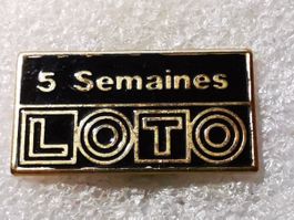 Ansteckpin 52: Loto 5 Semaines