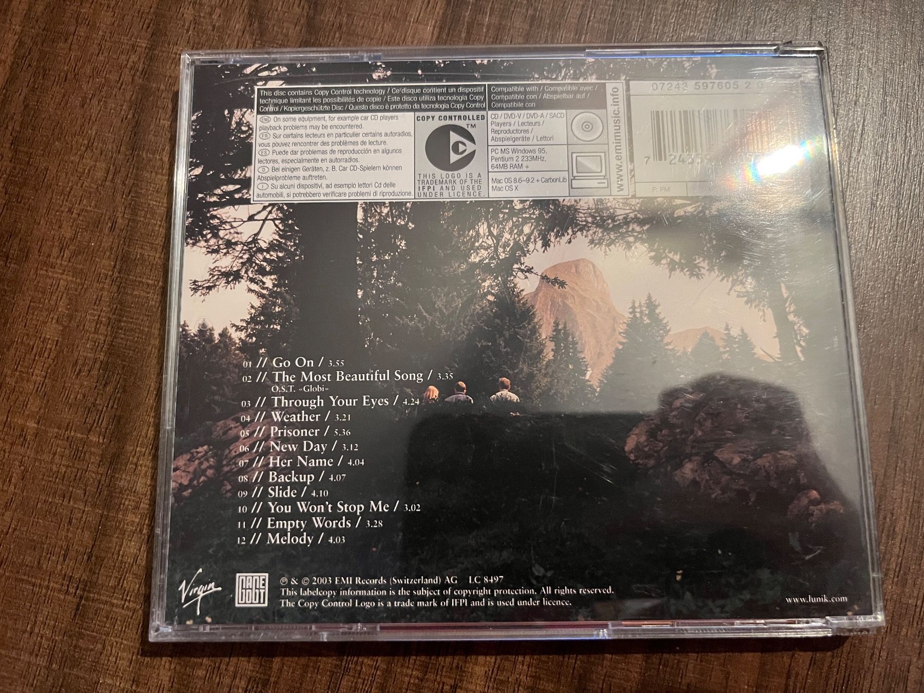 CD: Lunik - Weatherboy CD 💿 – Usato da Sierre venduto da black.box 1