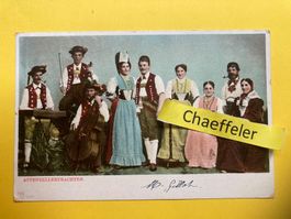 1904 Ansichtskarte Appenzellertrachten