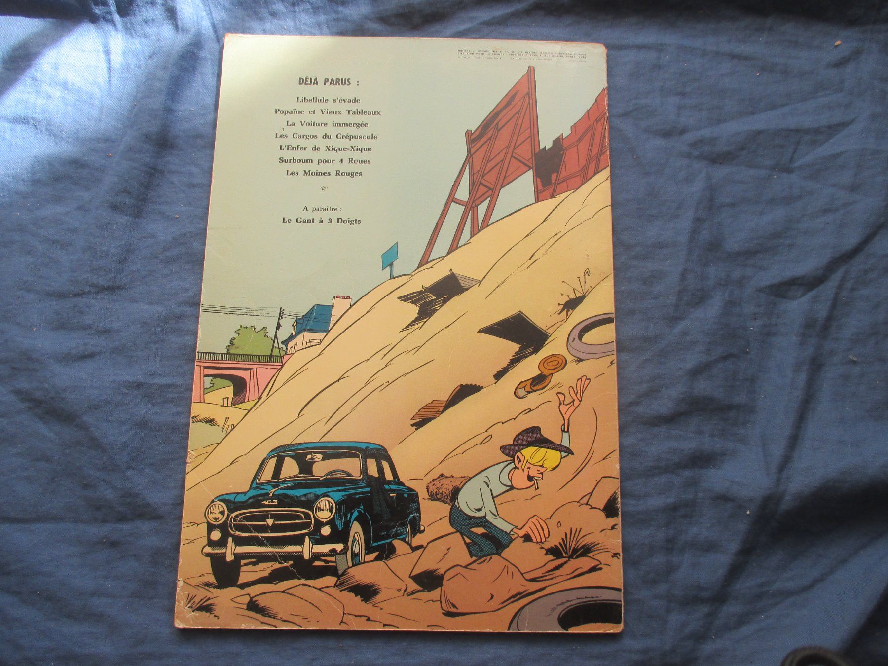 Fumetti: Gil Jourdan 8 Les 3 taches, e.o. – Usato da Colombier NE venduto da nene288 1