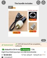 Elektropumpe USB  NEU