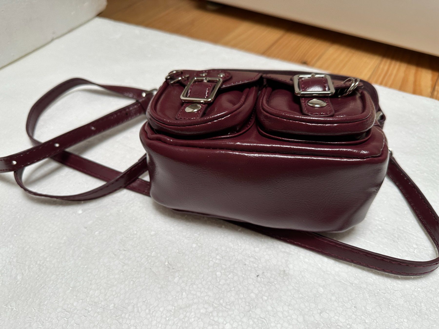 Borse da donna: Täschchen Tasche bordeaux neu! – Nuovo e nell'imballaggio originale da Gümmenen venduto da FelizitasHermann 2