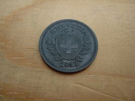 (D1) Départ 1 CHF 1 Rappen 1943 UNZ