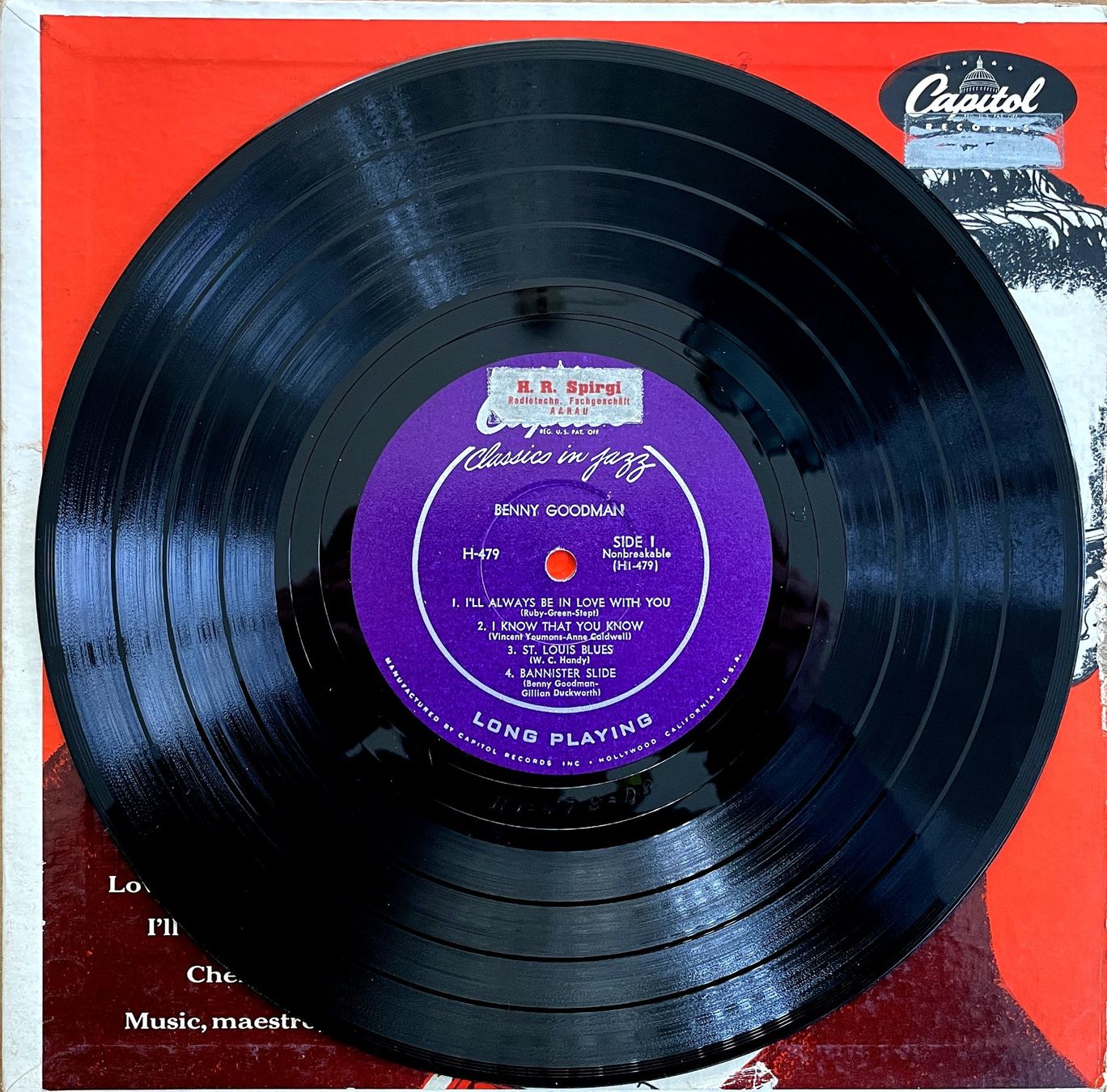 Dischi in vinile: Benny Goodman LP 10' - Classics In Jazz – Usato da Savagnier venduto da Ne2065 2