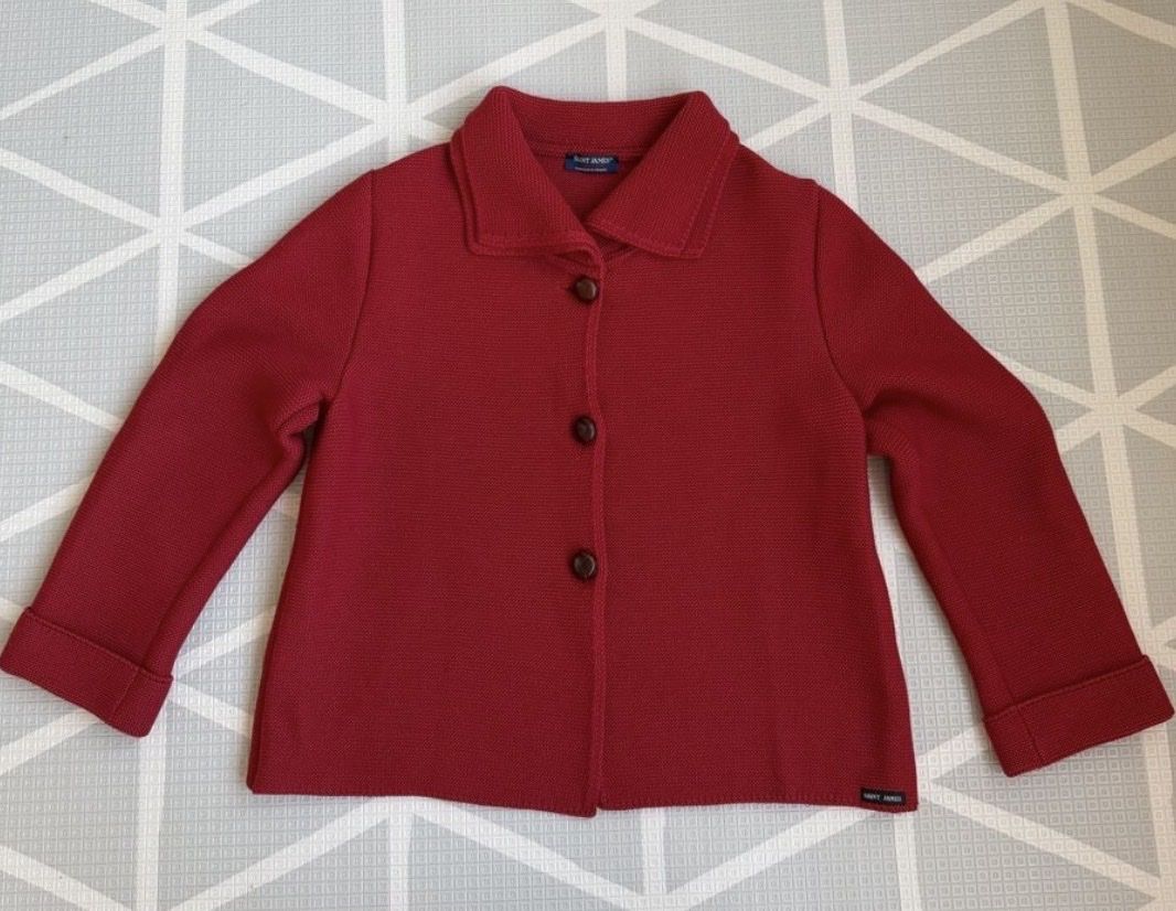 Saint James Giacche: Saint James Strickjacke, ein Klassiker un rot – Usato da Zürich venduto da imelisa 1