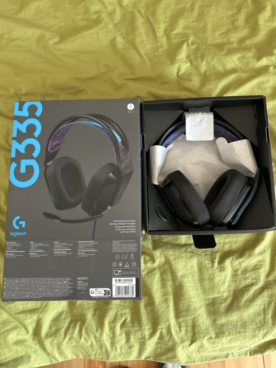 Logitech Casques audio: Logitech G335 Gaming Headset Schwarz – D'occasion à Langenthal par sim_zxv8 1