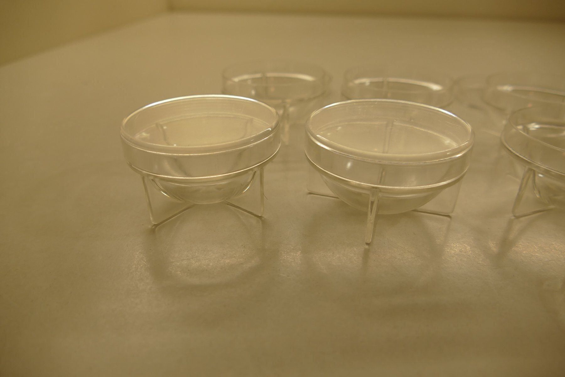Modellini di ferrovie: 6xtransparent Box d=60mm mit Deckel – Nuovo (secondo la descrizione) da Niederhasli venduto da rail-duerst 2