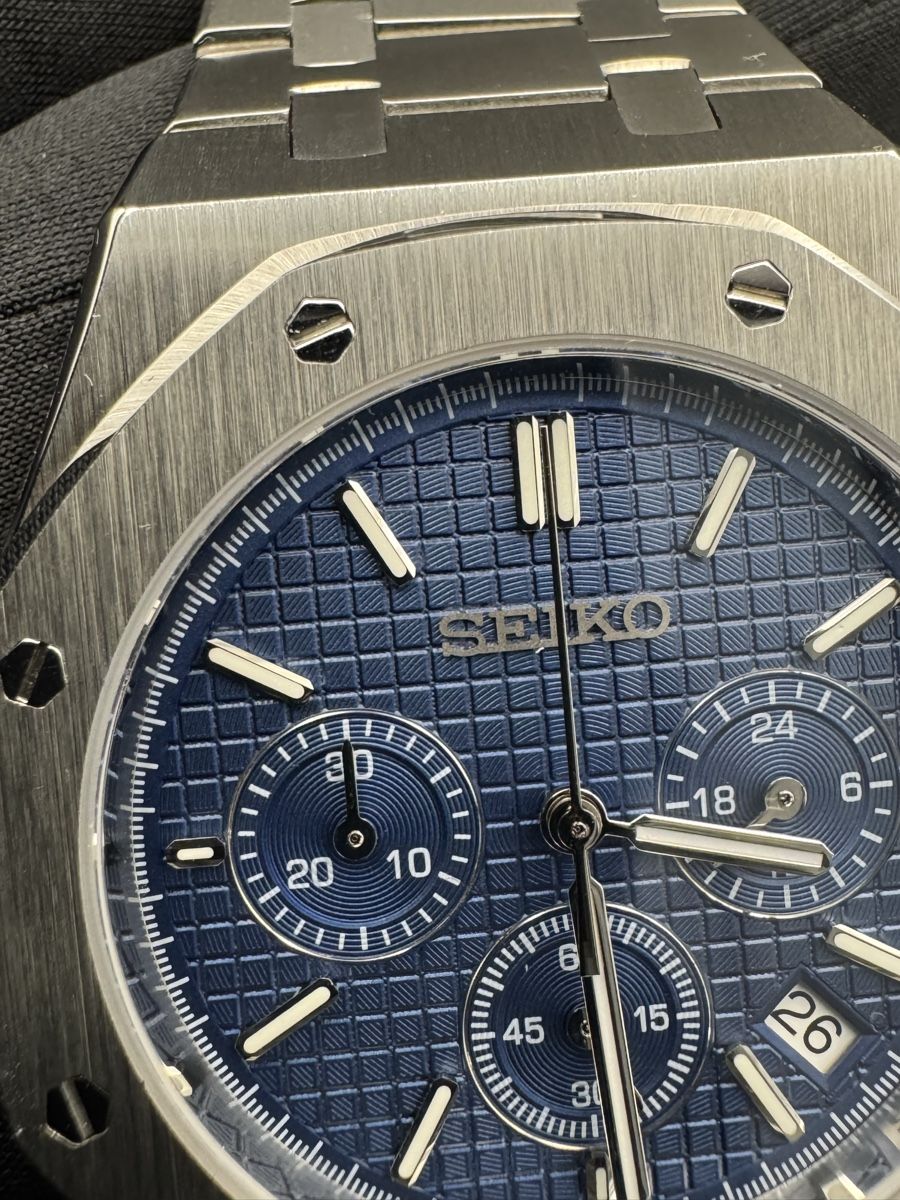 Uhren: Seikoak Royal Oak Chronograph Blue – Neu und originalverpackt aus Arnegg von watch-shop 4