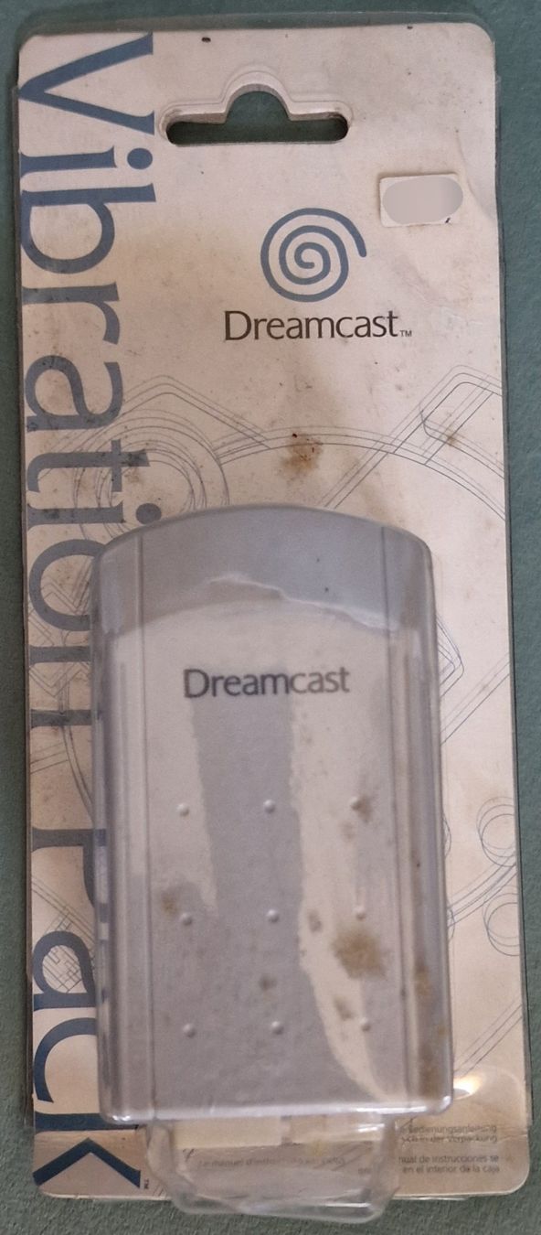 Controller: Dreamcast Vibration Pack - Neu, Originalverpackt & Selten! – Nuovo e nell'imballaggio originale da Pfäffikon ZH venduto da AnimOwO
