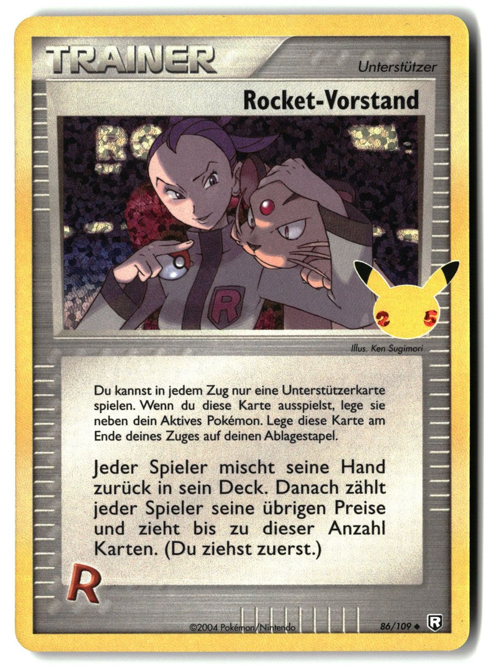 Pokémon Carte collezionabili: Rocket-Vorstand #86 Pokemon Celebrations – Usato da Feuerthalen venduto da Plazatoys