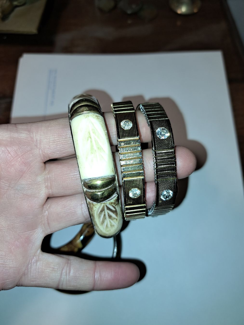 Armbänder & -reifen: Vintage Armreifen – Gebraucht aus Kölliken von Upcycling-by-Mc-TAM 2