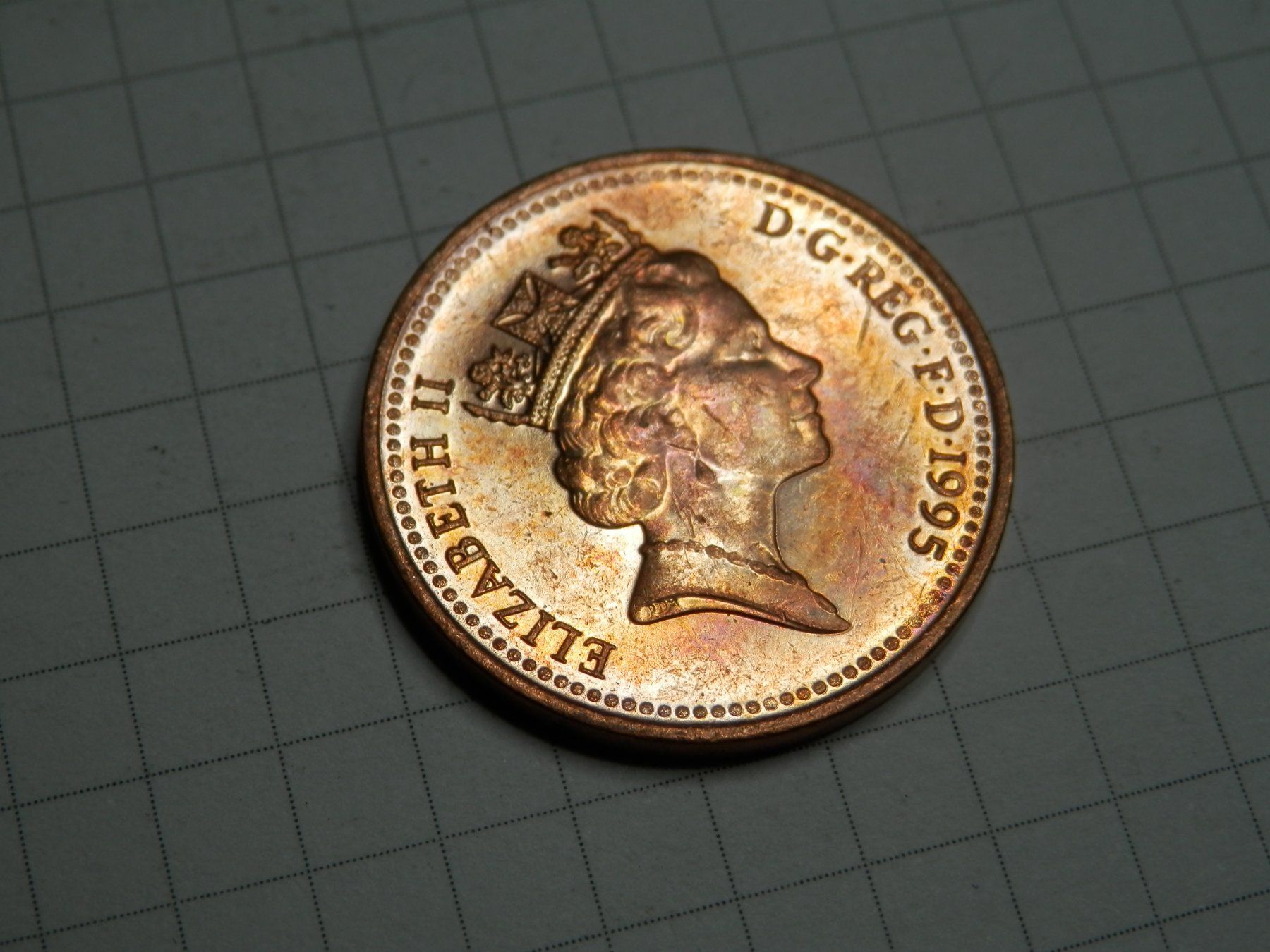 Tutti le monete: Großbritannien 1 Penny, 1995 – Usato da Weiach venduto da weiach81