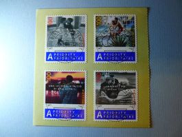2005 Dauermarken 1147-1150 ET Vollstempel Schanzenpost