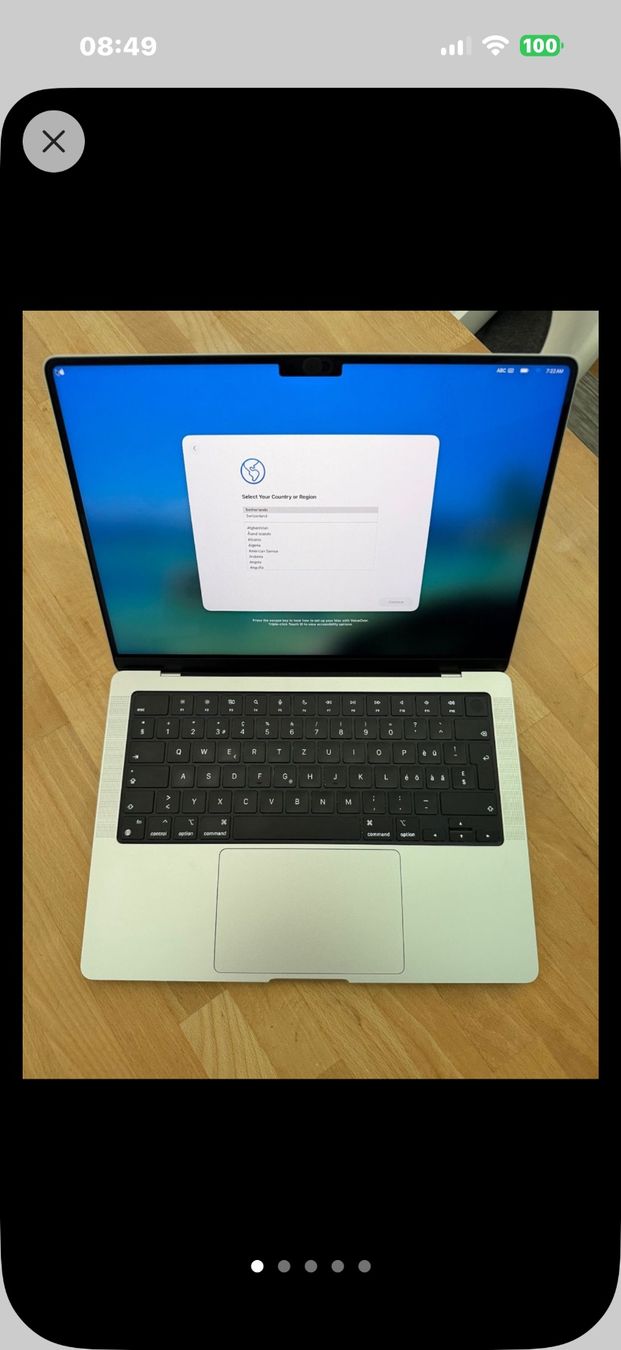 Apple Notebook: Macbook pro 14.  2021 – Usato da Schattdorf venduto da Kofi57
