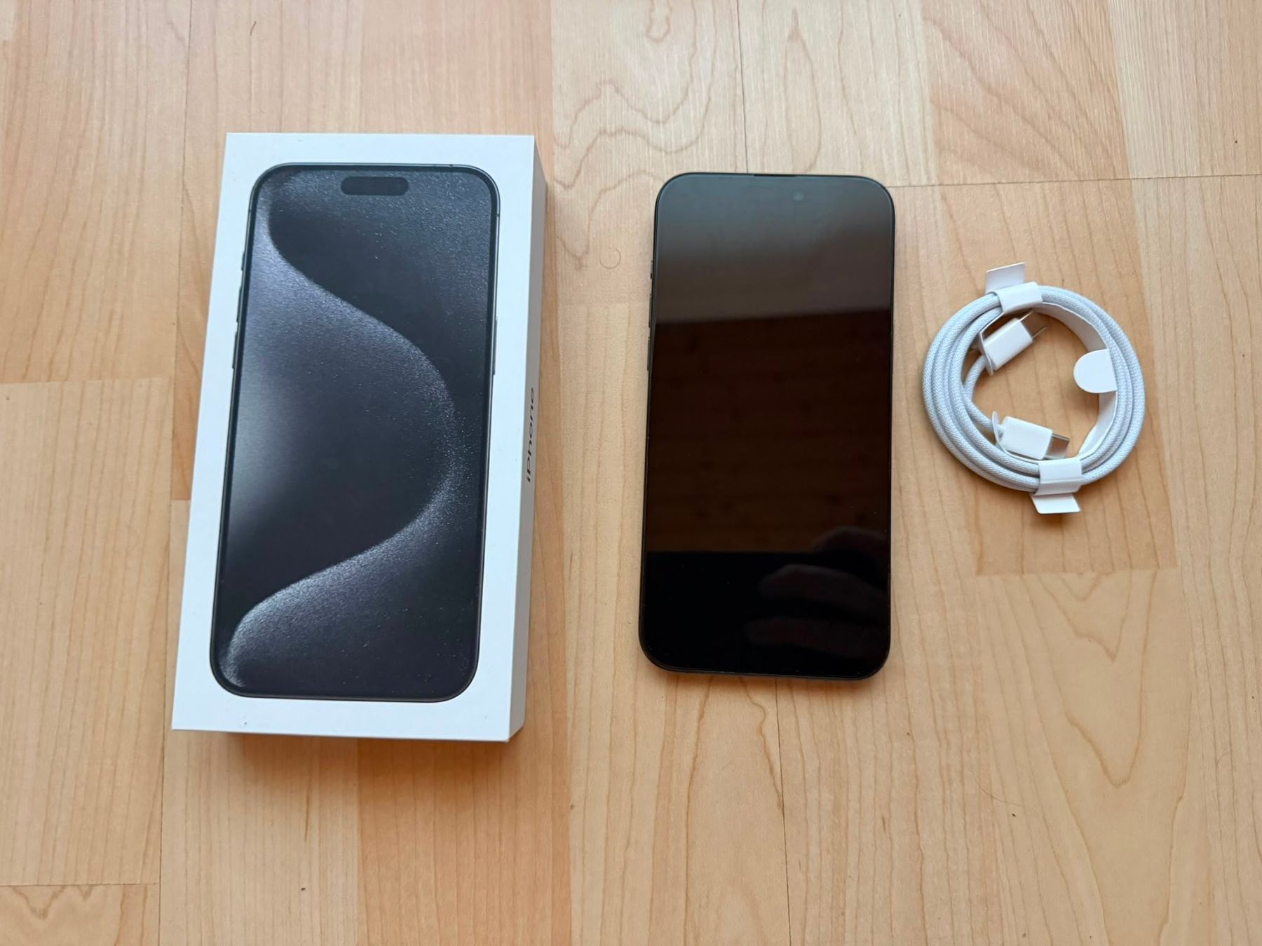 Apple Handys / Smartphones: Apple iPhone 15 Pro Max 512 GB, Black Titanium – Gebraucht aus Oberrüti von Veba-Trade 1