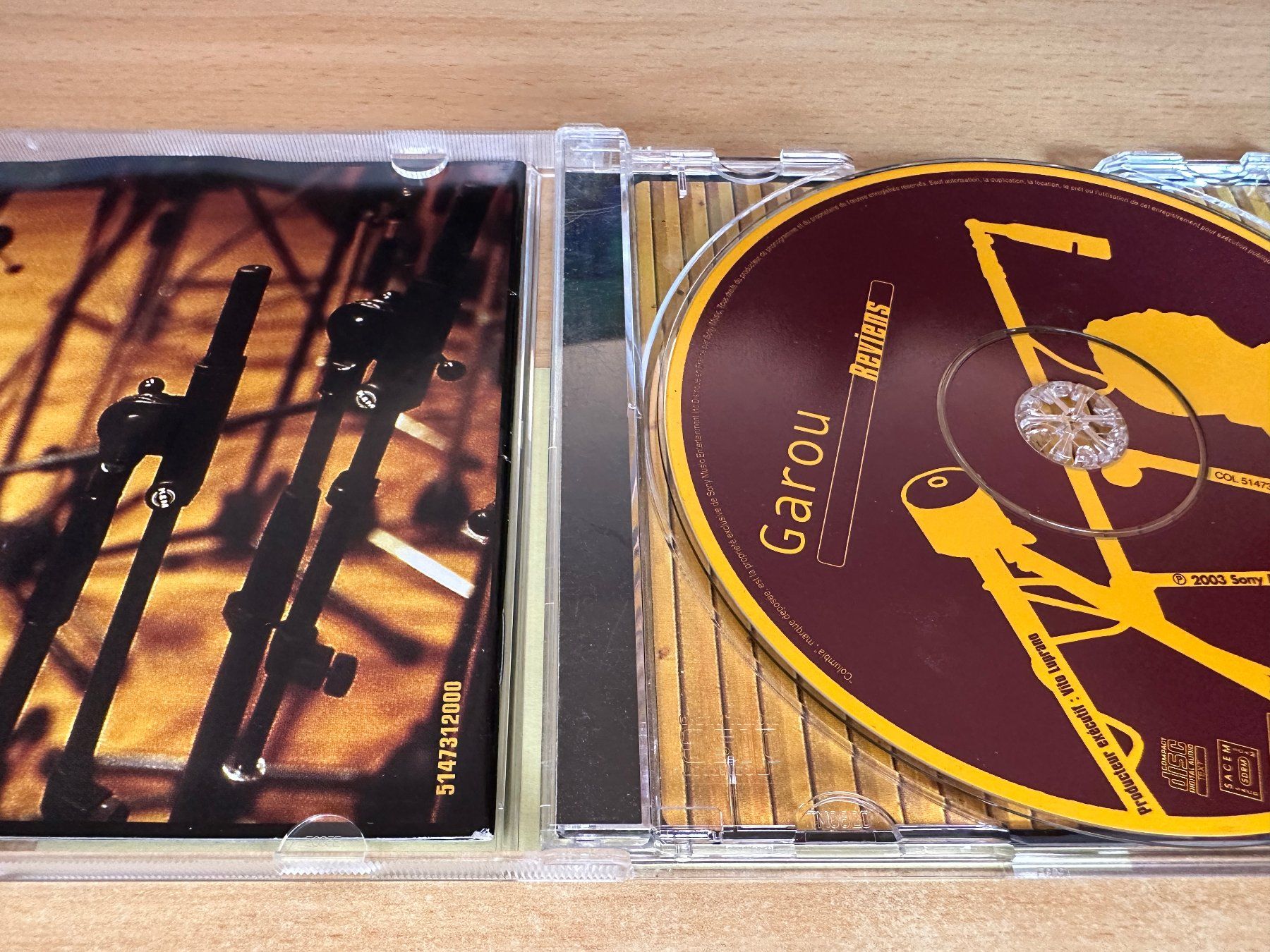 CDs: Garou – Reviens – Gebraucht aus Rikon im Tösstal von Alpenmutz 2