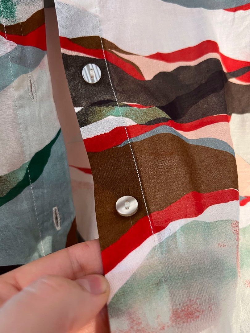 Camicette: Bluse gemustert, La Redoute, Gr. 42 Neu – Usato da Zürich venduto da ViolettRosenRot 2