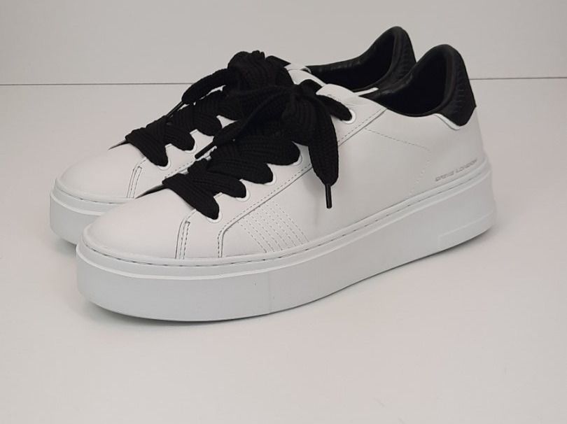 Scarpe da uomo: CRIME LONDON White Plateau Sneaker Gr. 40 – Nuovo e nell'imballaggio originale da Seuzach venduto da VT-Collections1 1