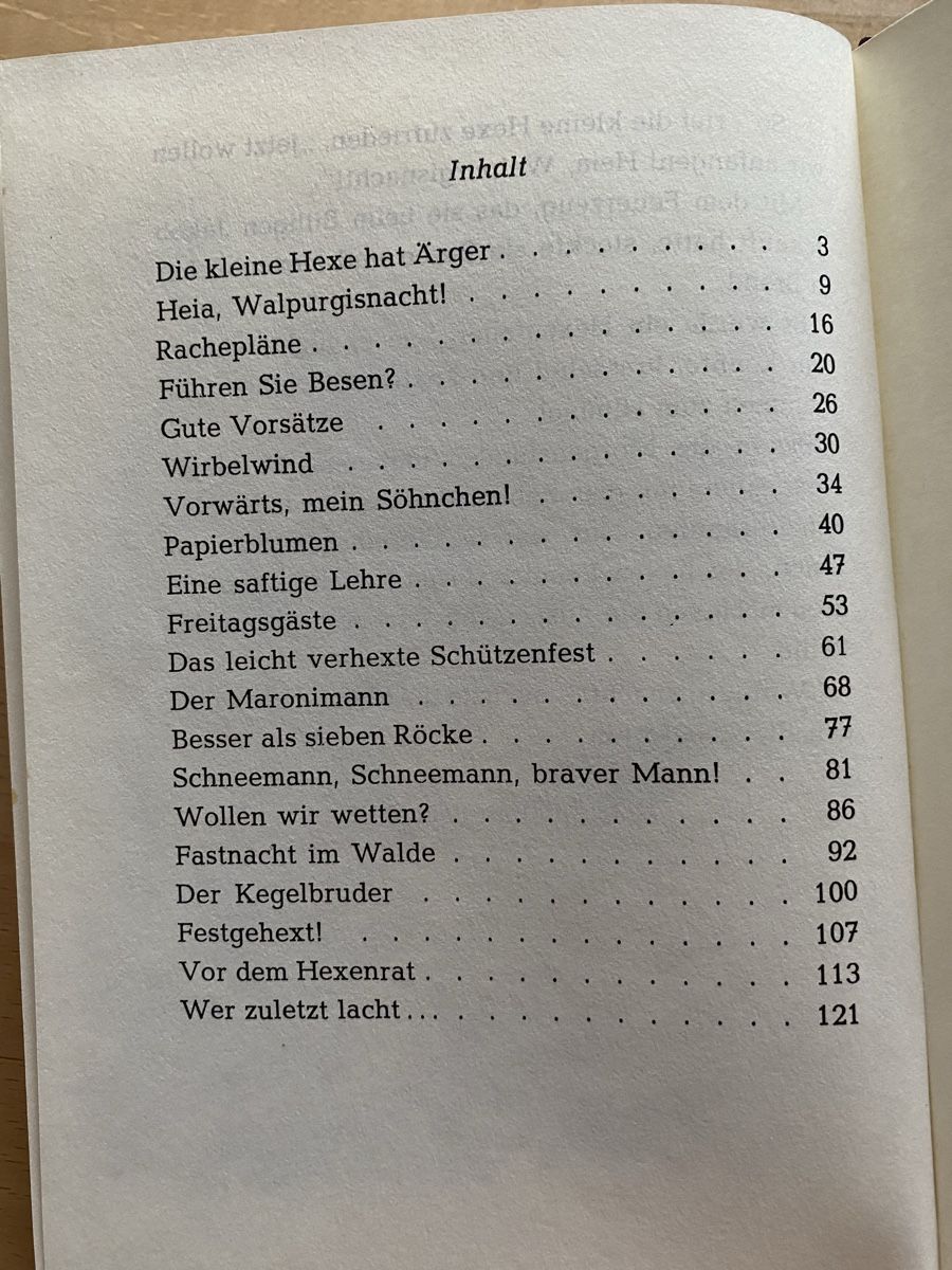 Bücher: Die kleine Hexe - Otfried Preussler – Gebraucht aus Schwarzenburg von Michellu 9