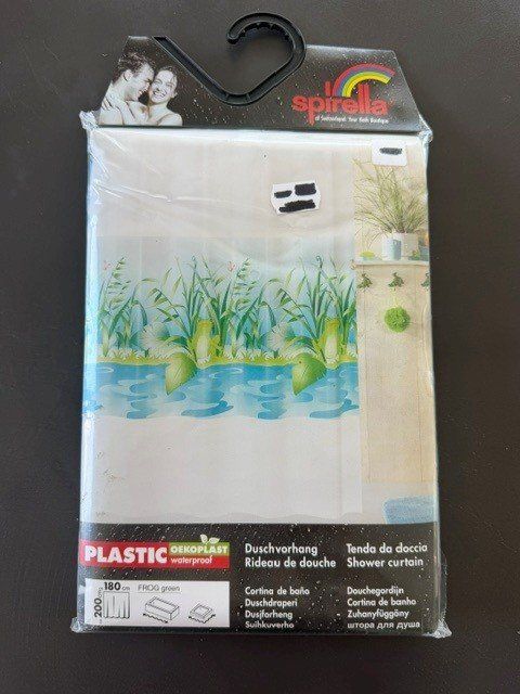 Spirella Vorhänge: Duschvorhang Spirella Frog Green – Neu und originalverpackt aus Heimberg von Skicross86