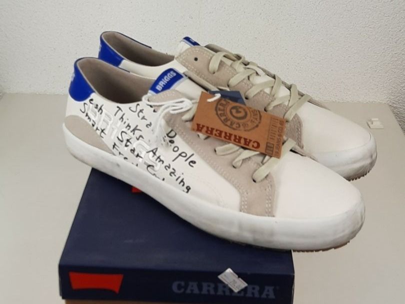 Carrera Scarpe da uomo: CARRERA Original BRIGGS Used Look Sneaker mit Print Gr. 41 – Nuovo e nell'imballaggio originale da Seuzach venduto da VT-Collections1 1