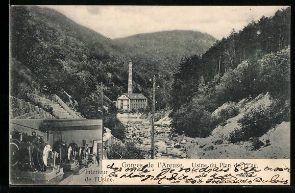 Cartoline postali: Boudry, Gorges de l'Areuse, Usine du Pla – Usato da Berlin venduto da bartko-reher