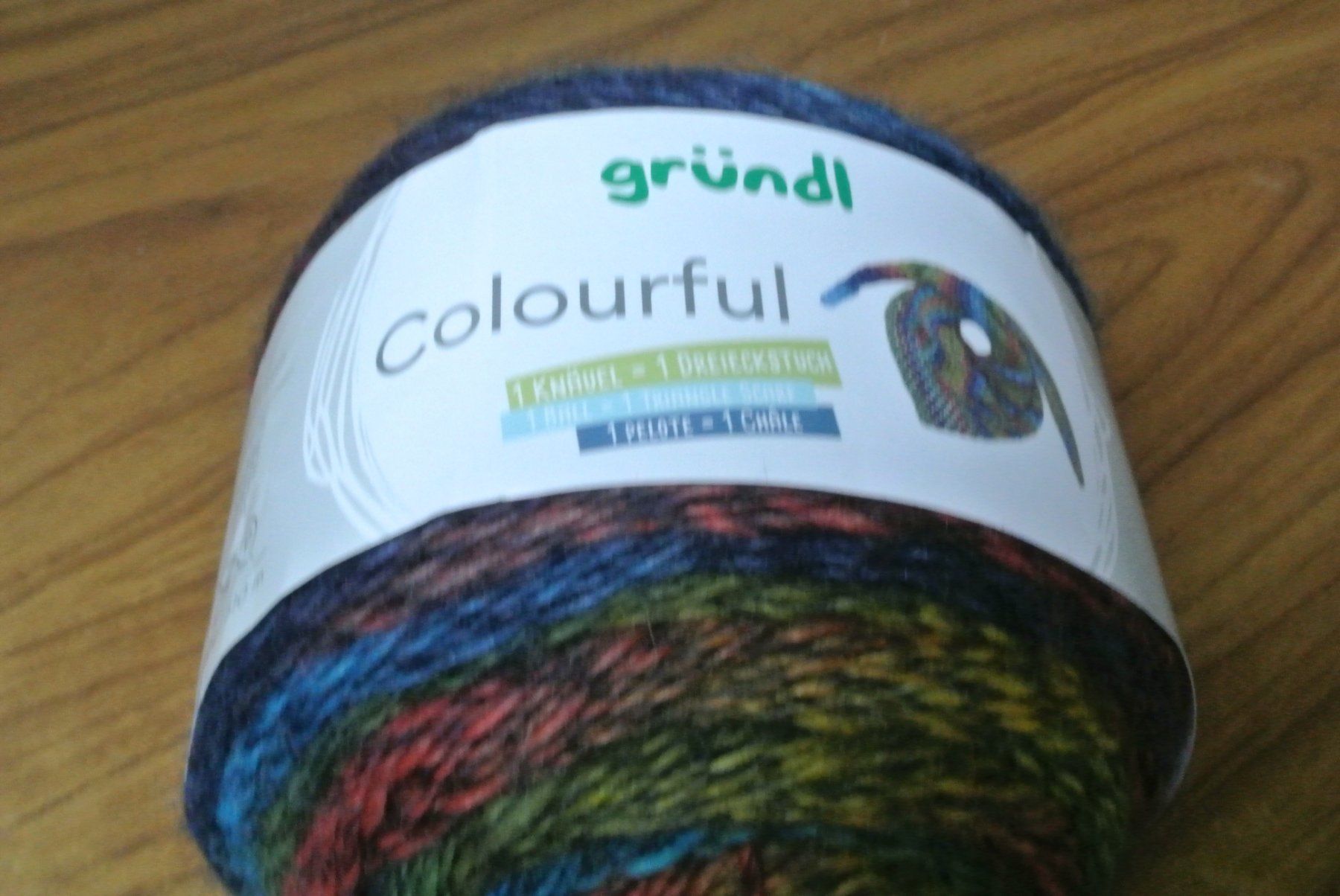 Lana: Gründl Colourful  200 gramm – Nuovo (secondo la descrizione) da Rüschlikon venduto da CBPL 2