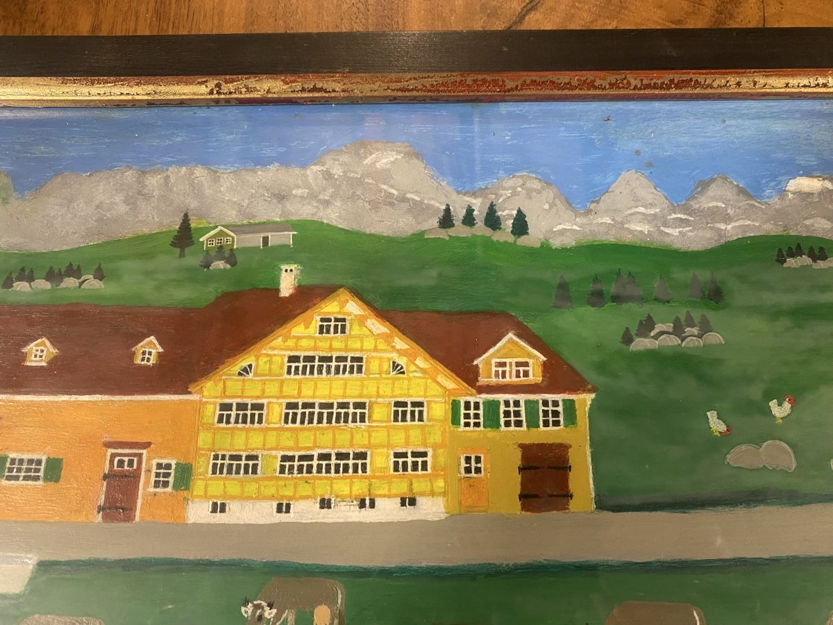 Dipinti: JOHANNES ROTACH 1962  APPENZELLERBILD – Usato da St. Gallen venduto da Goldband 7