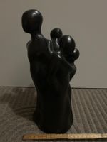 Skulptur Menschen, Hohlguss Messing brüniert