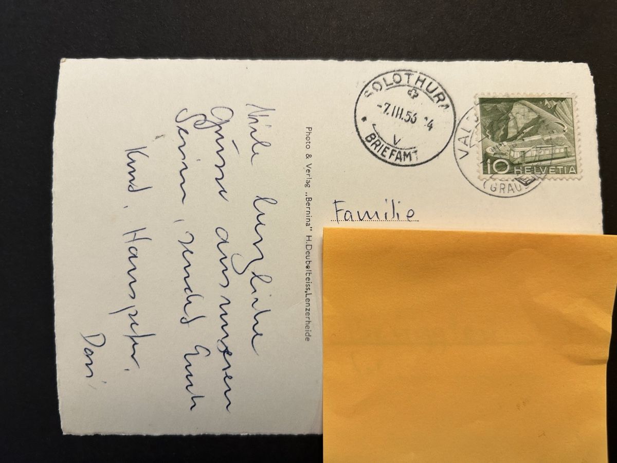 Cartoline postali: Lenzerheide-Valbella AK – Usato da Fanas venduto da Alessio11 1