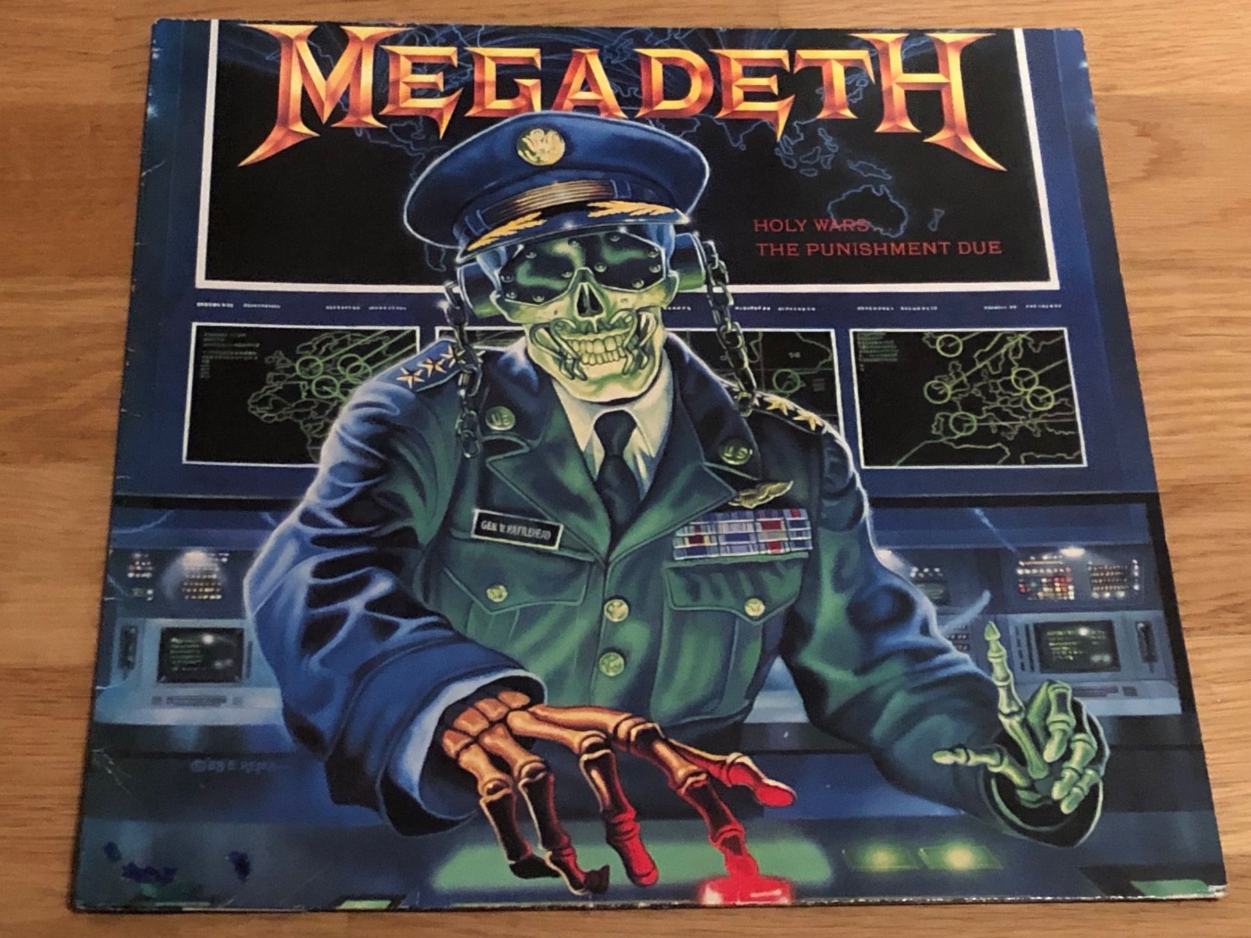 Schallplatten: Megadeth. Maxi 45 Rpm. 1990. Holy Wars – Gebraucht aus Faulensee von Mizuno06