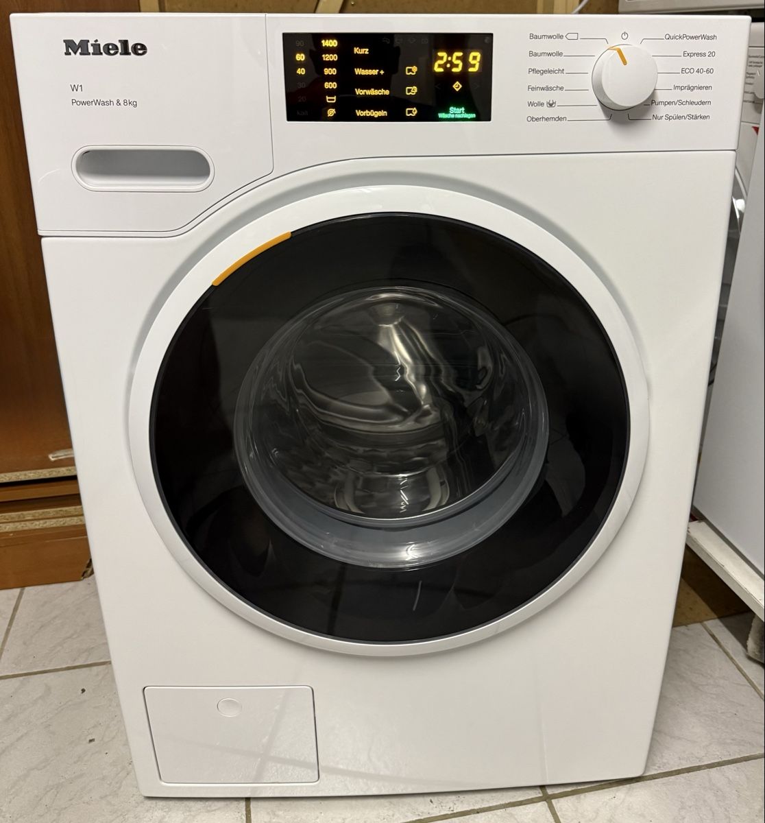 Miele Waschmaschinen: Miele Waschmaschine 8Kg A+++ – Neu (gemäss Beschreibung) aus Kilchberg ZH von Rei_9