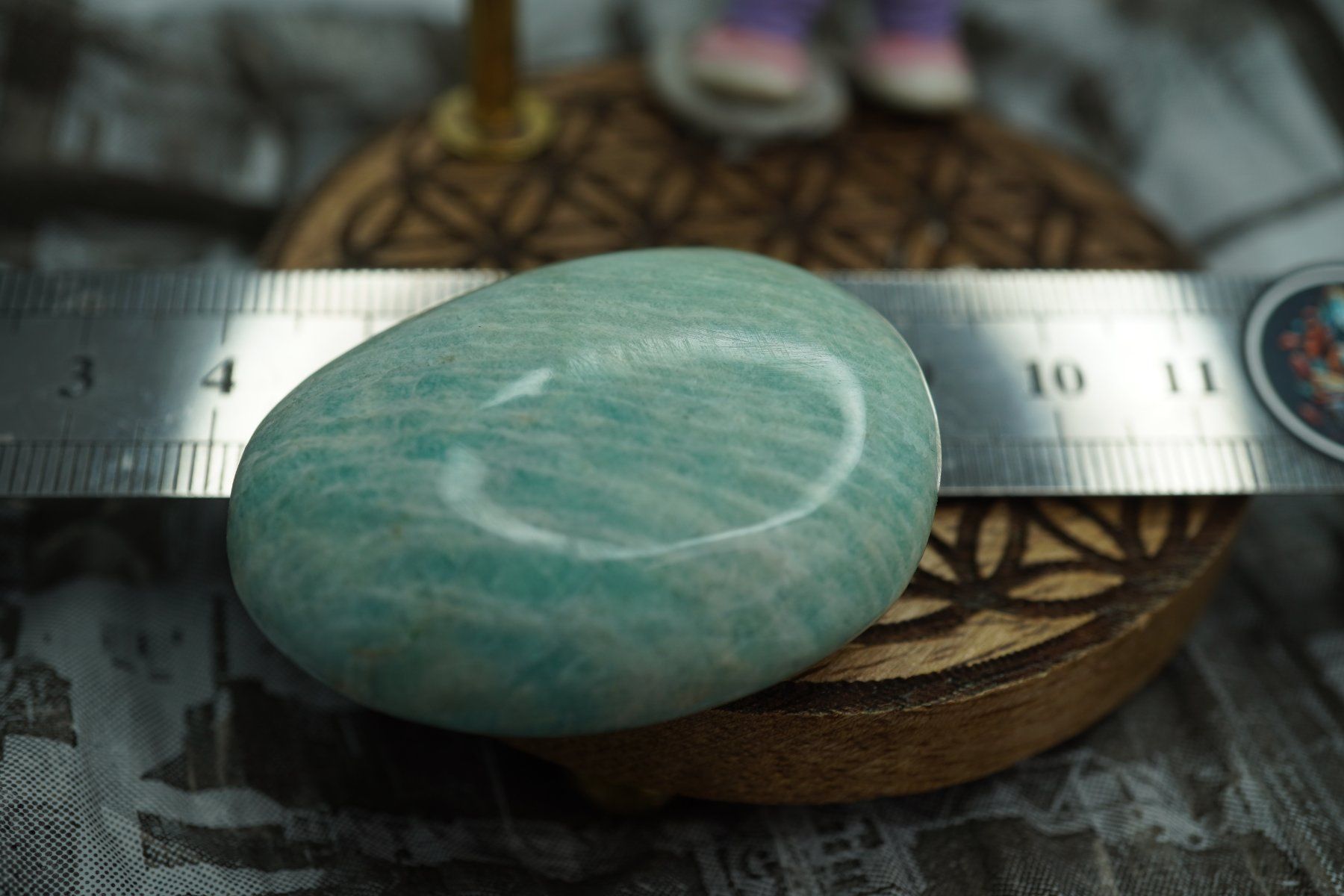 Minerali & Pietre curative: Amazonit Seifenstein    ab  1.-     Räumung – Nuovo e nell'imballaggio originale da Eschenbach SG venduto da topstone