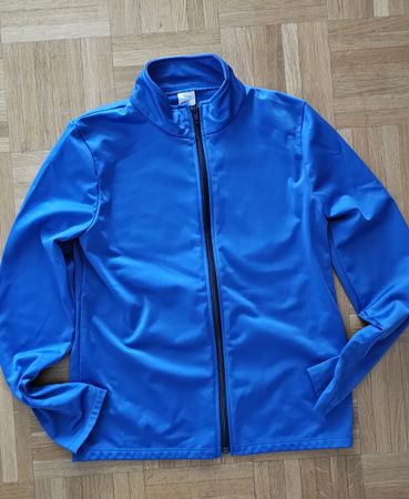 Blaue Sportjacke Decathlon Grösse 140