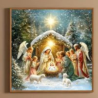 Diamond Painting Weihnachten 30x30 cm