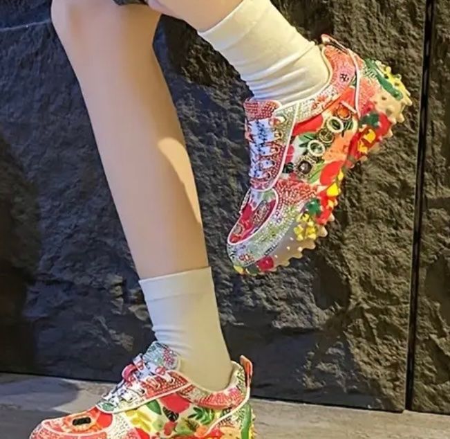 Scarpe da donna: edle Damenschuhe mit Glitzer, rot, Gr. 40 – Nuovo e nell'imballaggio originale da Winkel venduto da ferrari2022 3