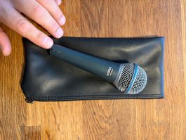 SHURE BETA 58A Mikrofon inkl. Lederetui - Top Zustand!