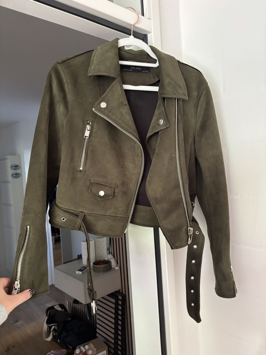 Zara Jacken: Zara Basic Jacke Wildleder Optik – Neu (gemäss Beschreibung) aus Hünenberg See von lea_p679