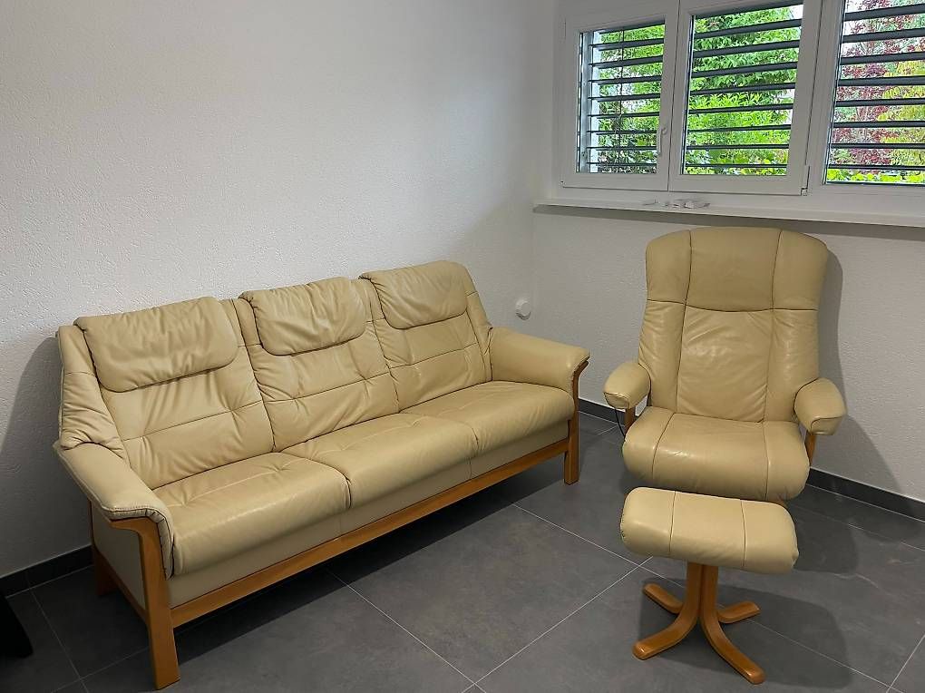 Divani: Canapé cuir et fauteuil  – Usato da Les Collons venduto da lau_ln6k