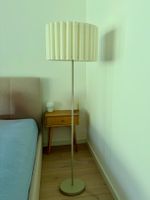Stehlampe beige