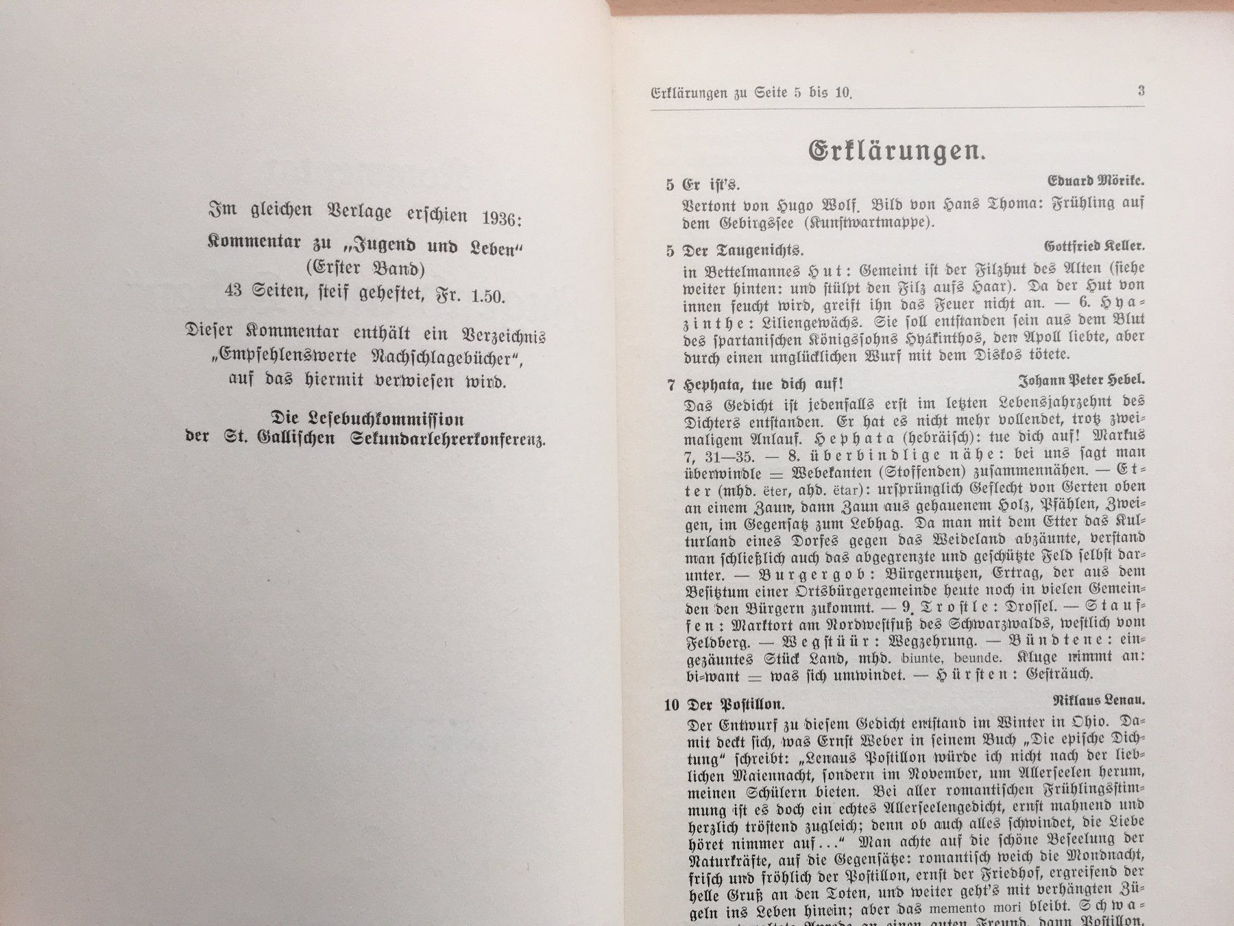 Bücher: Kommentar zu Jugend und Leben – 2 – Gebraucht aus Grenchen von Kogi7 2
