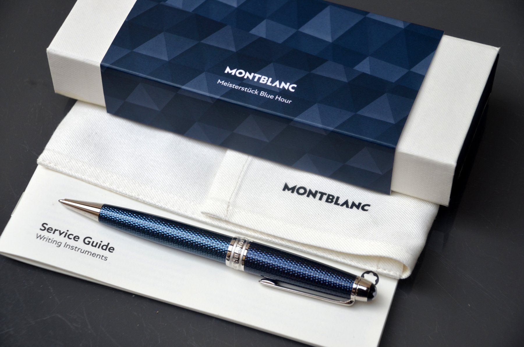 Montblanc Stifte & Marker: Montblanc Meisterstück Solitaire Blue Hour – Neu und originalverpackt aus Collonges von Auganien 3